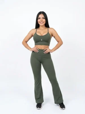 Conjunto Dama Bota Ancha Sienna
